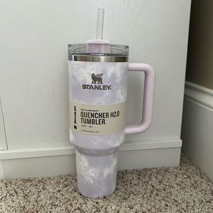 NWT Limited Edition Color - Wisteria Tie Dye 40 Ounce Stanley H2.0 Tumbler